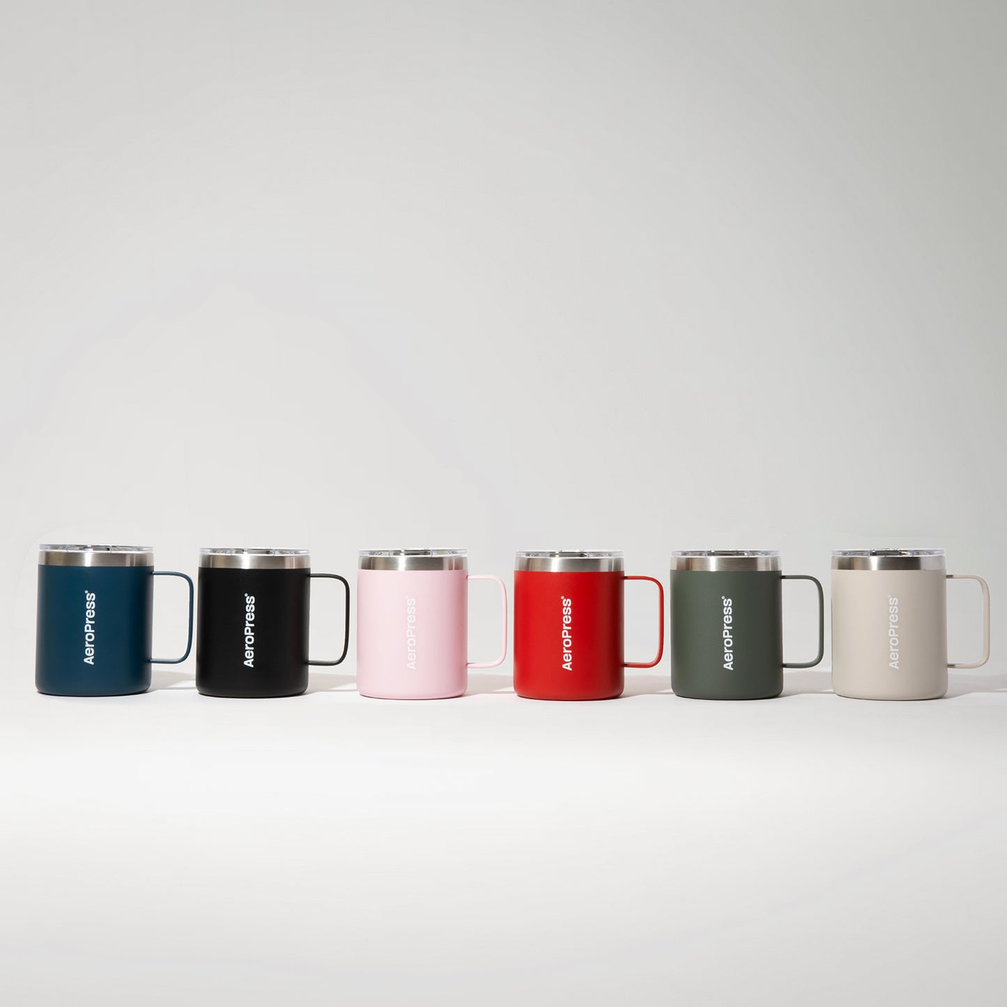 Aeropress Travel Coffee Mug - Cream