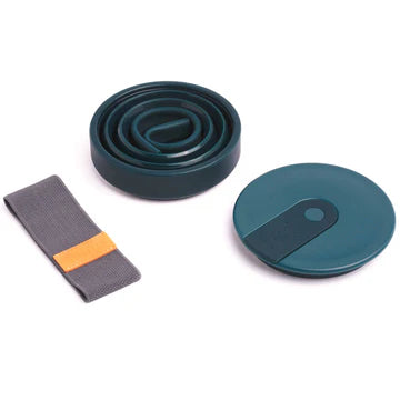 HUNU Mug Reusable/Fold, 16 oz. Ocean