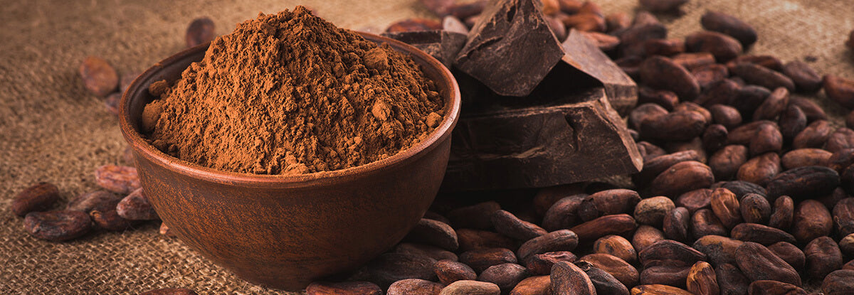 Cocoa and chocolate