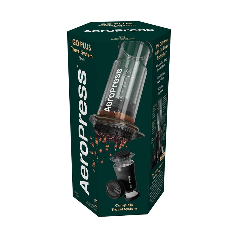 AEROPRESS® GO PLUS TRAVEL BLACK