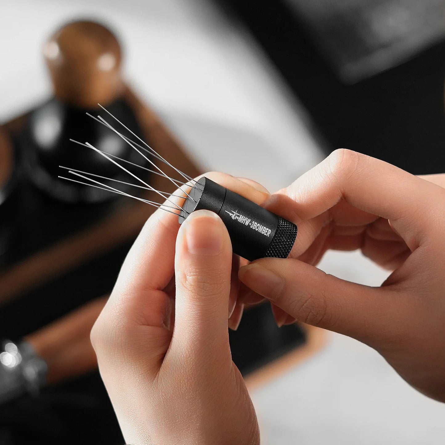 MHW-3BOMBER WDT Espresso Distribution Tool