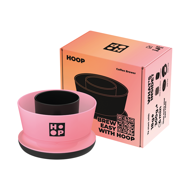 HOOP Coffee Brewer - Pink Royale