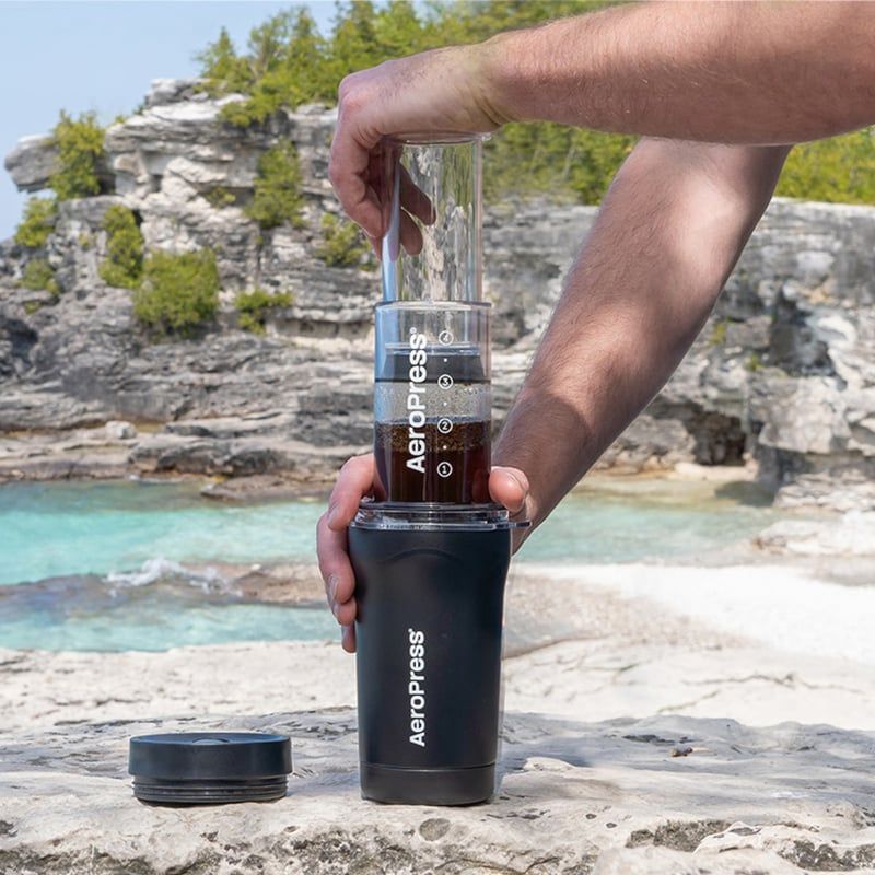 AEROPRESS® GO PLUS TRAVEL BLACK