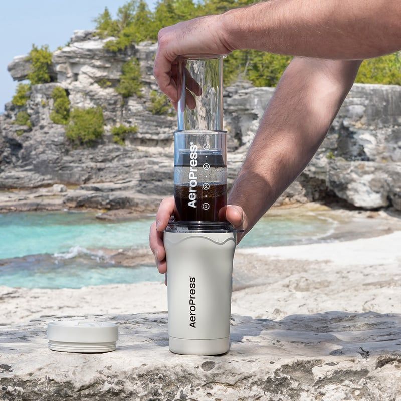 AEROPRESS® GO PLUS TRAVEL PINK