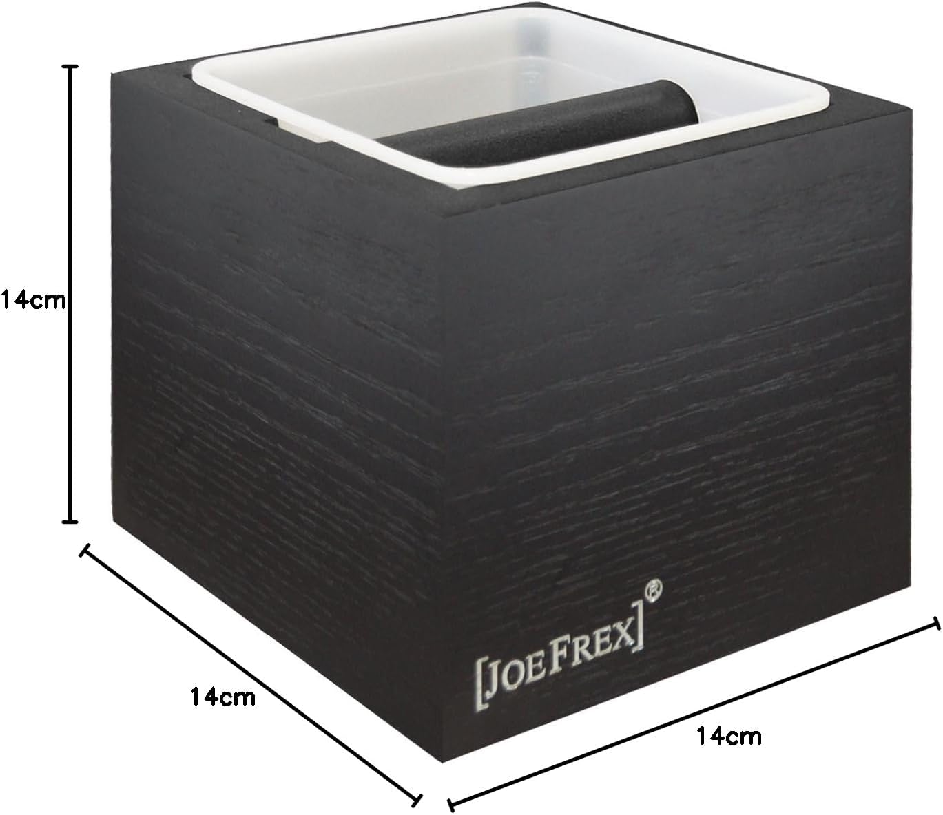 Knockbox container for coffee contents wooden JoeFrex