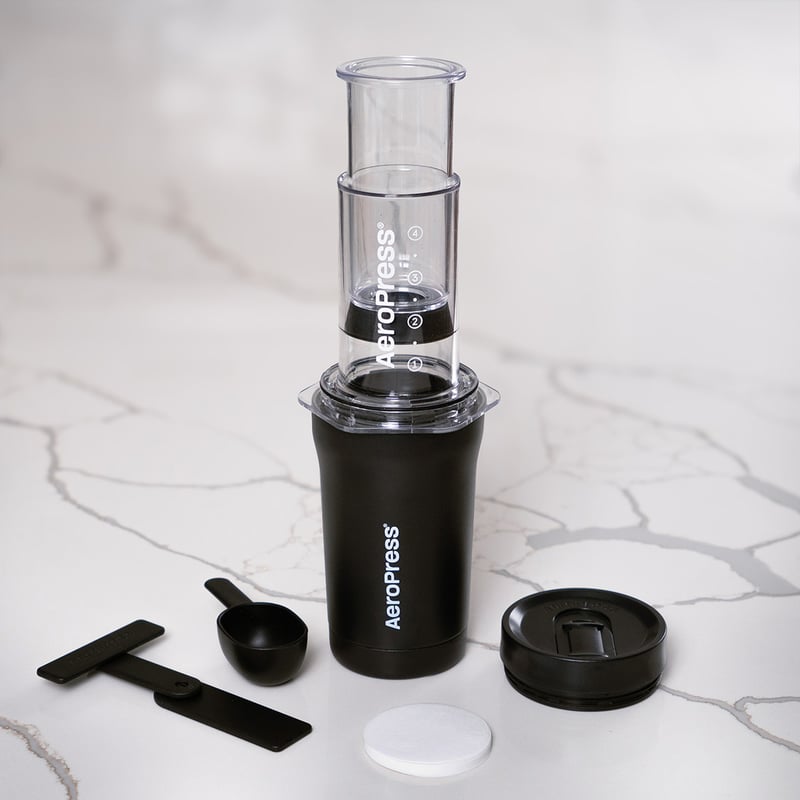 AEROPRESS® GO PLUS TRAVEL BLACK