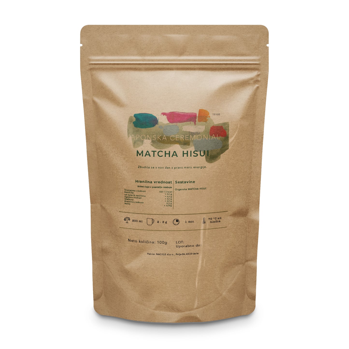 Japonska Ceremonial Matcha "Hisui"