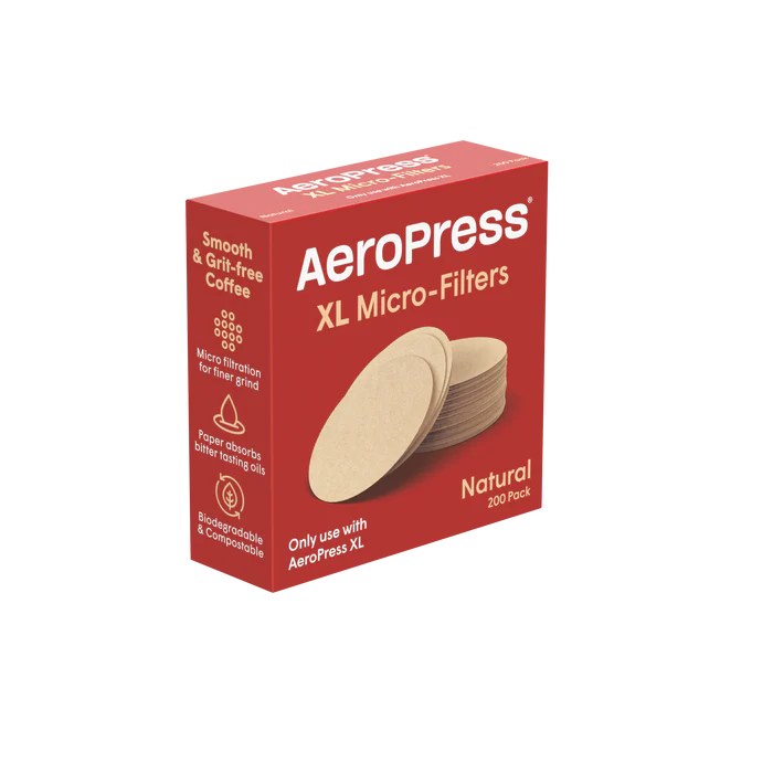 Aeropress®  filtri Micro-Filters NATURAL XL, 200 kos