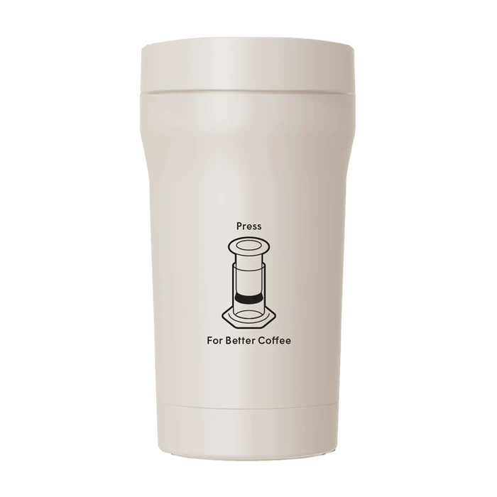 Aeropress Travel Coffee Tumbler - Cream