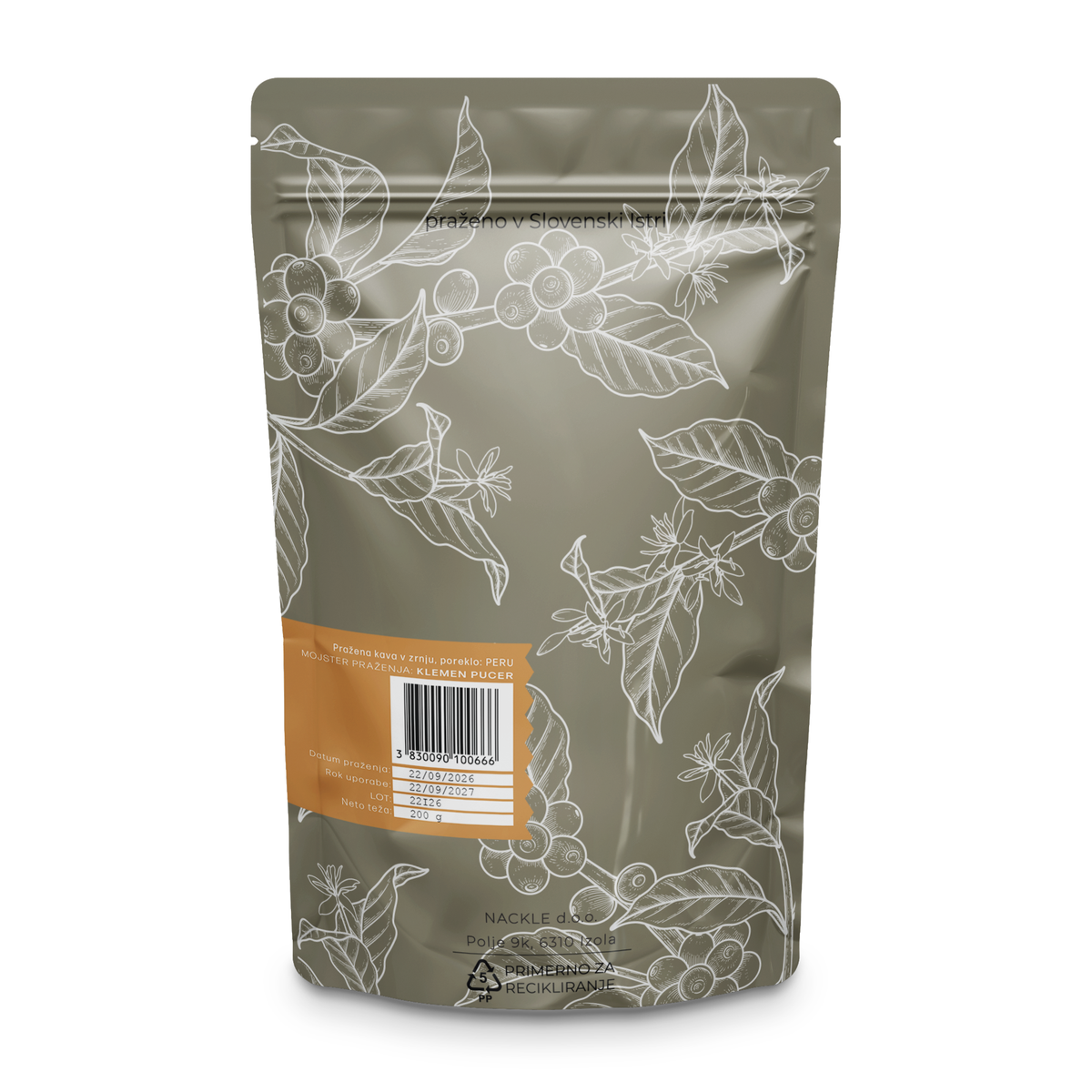 PERU Las Mishas #1 ORGANIC, Medium Roast