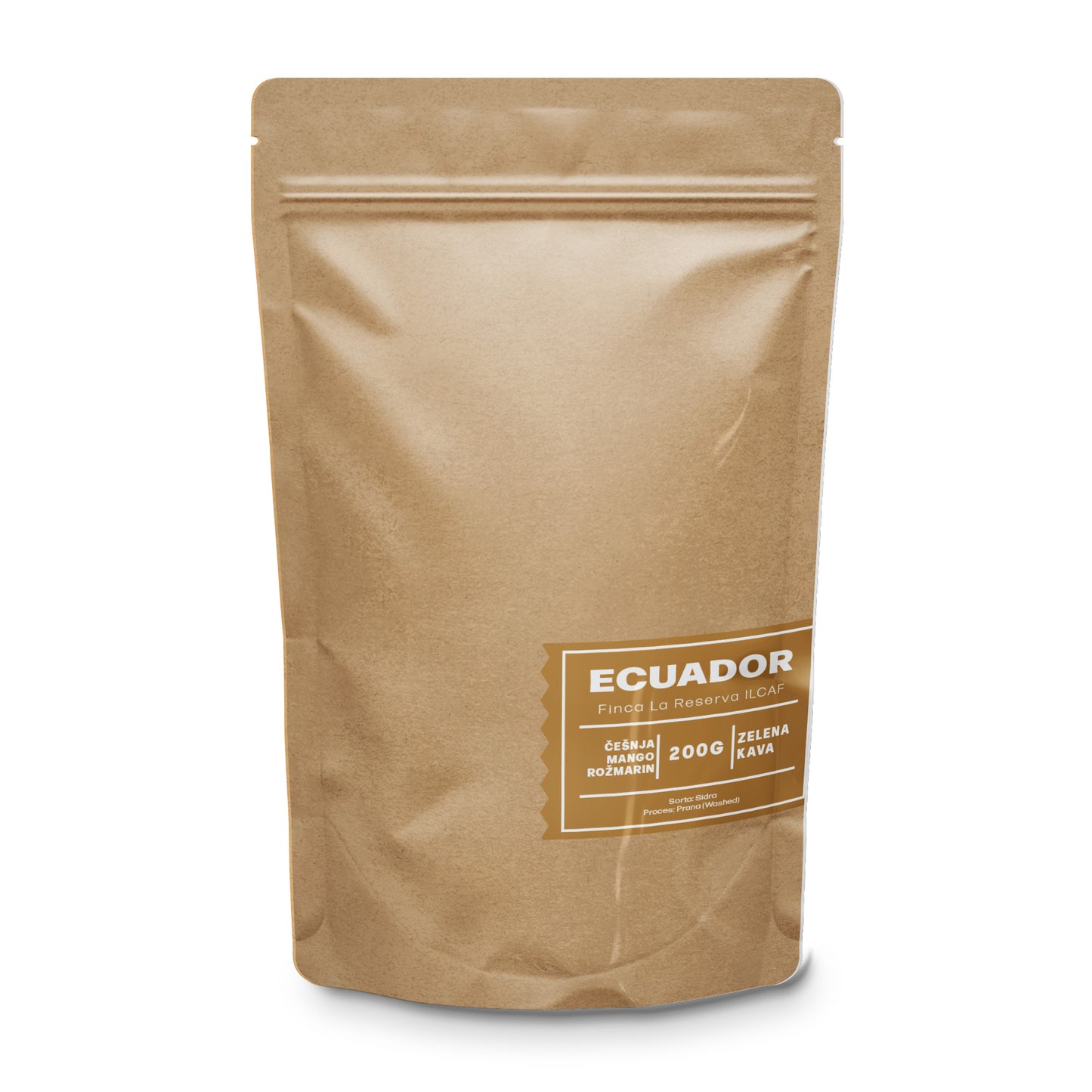 ECUADOR Finca La Reserva ILCAF; GREEN COFFEE