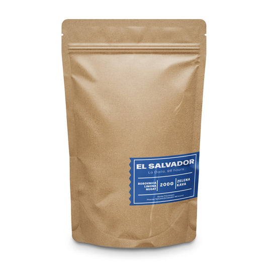 El Salvador, La Daila, 96 hours; GREEN COFFEE