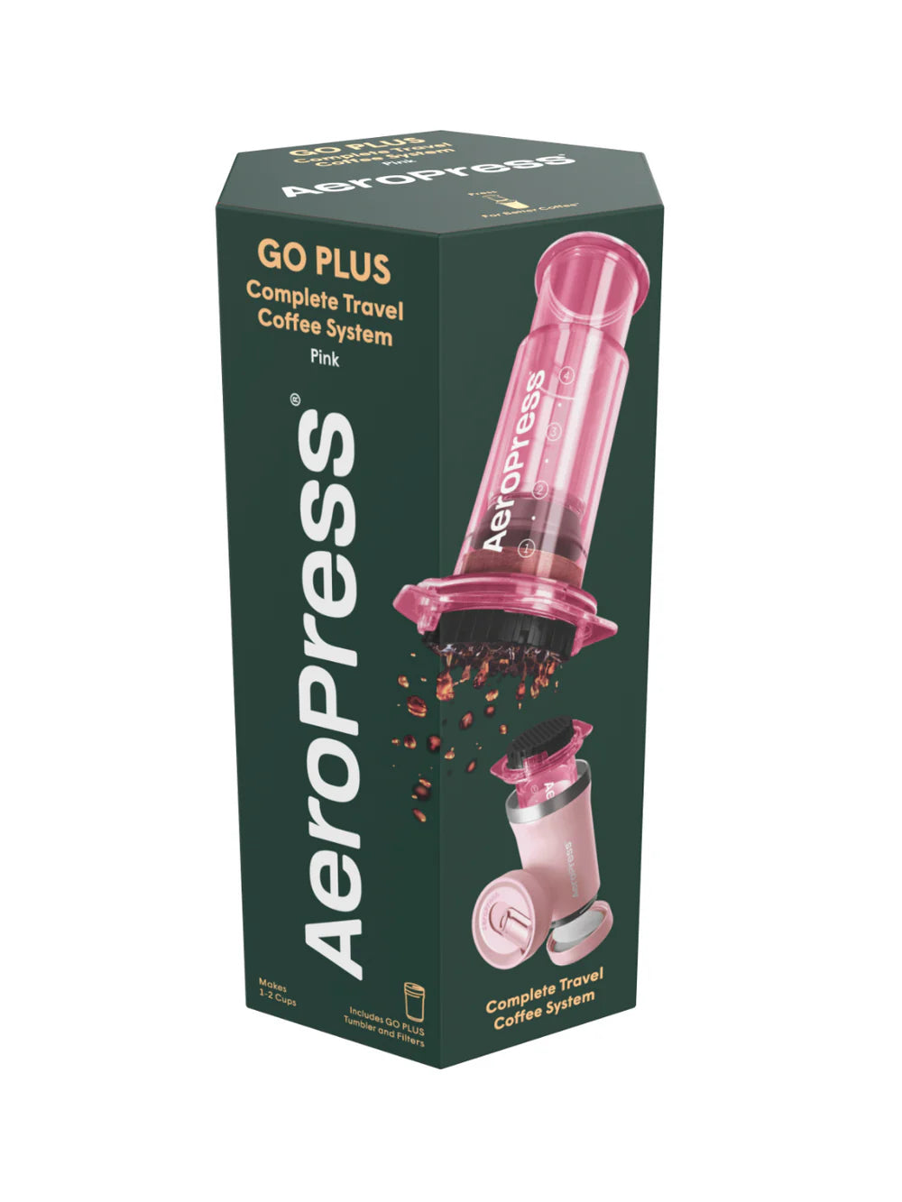 AEROPRESS® GO PLUS TRAVEL PINK