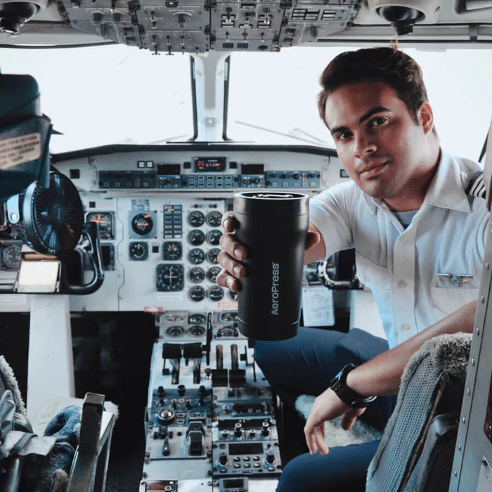 Aeropress Travel Coffee Tumbler - Black